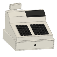 caisse enregistreuse 1 14 jeu modelism bruder tamiya décor 3d print model - Mito3D