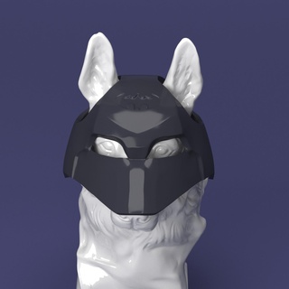 casque batdog maschera miguel ohara uomo Ragno miglia morale attraverso spiderverse sorprendente meraviglia ragno gatto cane batcat 3d print model - Mito3D
