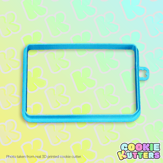 cassette ruban rétro biscuit coupeur moule silhouette coupeurs cuisine aliments recette biscuits 3d impression contour 3d print model - Mito3D