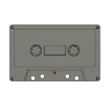 cassette tape usb body gadget 3d print model - Mito3D