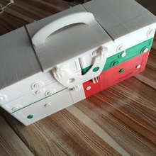 cassettiera multipla trasportabile taglio cucito sarto 3d print model - Mito3D