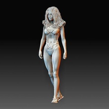 cassiopea art statue fille haute poly imprimable modèle 3d print model - Mito3D