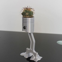 cast connecting rod pot 3d print model - Mito3D