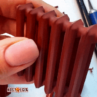 emitir hierro radiador tubería grifo miniatura diorama casa calefacción sistema Clásico Soviético urss muñecas 3d print model - Mito3D