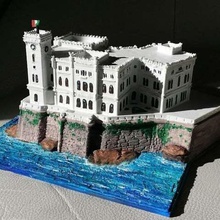 castello di miramare miramare's castle - trieste art scans replicas 3d print model - Mito3D