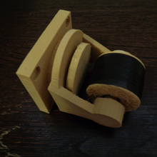 caster ruota attrezzo carrello tavolo assemblato montato assemblaggio ricino 3d print model - Mito3D