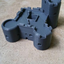 castelo arquitetura contagem monte cristo alexandre dumas Edmond Vauban homem ferro mascarar 3d print model - Mito3D