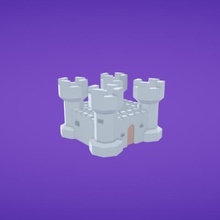 castello architettura 3d print model - Mito3D