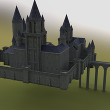 castle architecture fantasy art history kings queens 3d print model - Mito3D