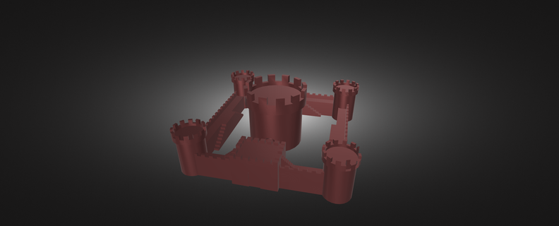 castle castle architect  3d print model - Mito3D