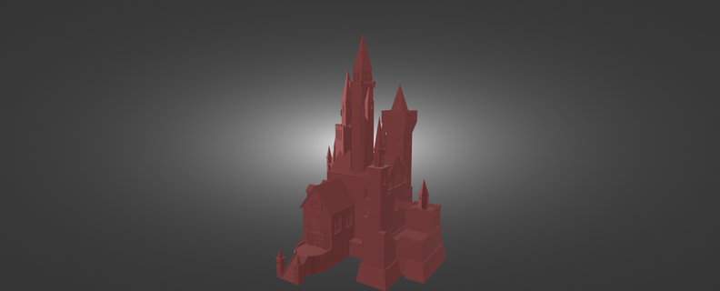 castle castle architect  3d print model - Mito3D