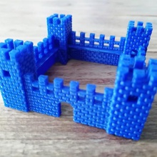 castle architecture 3d print model - Mito3D