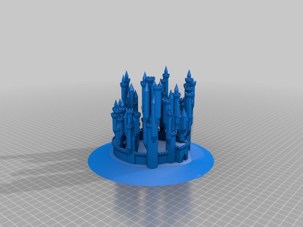 castello bordello personalizzato edifici strutture 3d print model - Mito3D