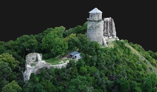 Schloss östlich Europa 3d print model - Mito3D