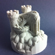 castle rexor architecture 3d print model - Mito3D