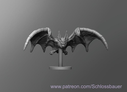 castlevania pipistrello 3d print model - Mito3D
