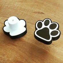 cat's paws drawer cabinet handles furniture handle knob door chest drawers cat animal 3d print model - Mito3D