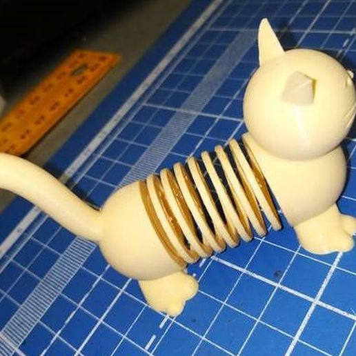 gato juego 3D print model - Mito3D