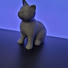 kedi hayvanlar dekorasyon tutku 3d baskı doğa 3d print model - Mito3D