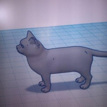 gato 3d print model - Mito3D