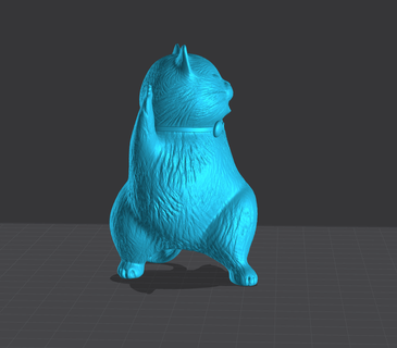 kedi oyun Şirin 3d print model - Mito3D