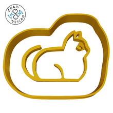 gato animais biscoito cortador fundente polímero argila gadget cavalo marinho Coelho ouriço macaco ovelha pássaro cão rato serpente tigre vaca 3d print model - Mito3D