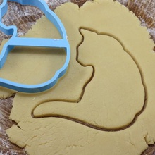 cat 2 cookie cutter professional home 3dprinting biscuit biscuits cookiecutter cooky dining fondant ginger gingerbread house household keyhole kitchen kitchendining kitchenware pastry printable halloween 3d print model - Mito3D