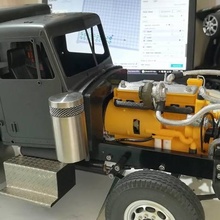 gato 3406c lagarta diesel motor 1 14 Tamiya gadget 3d print model - Mito3D