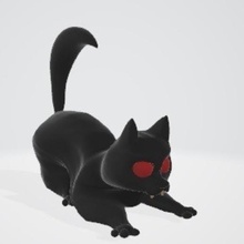 cat bat gioco chat di halloween battere del mouse zucca nuovo unico la ruota 3d print model - Mito3D