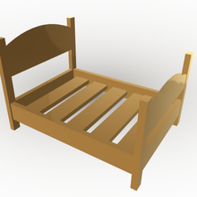 cat bed 3d print model - Mito3D