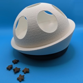 kedi çanak yavaş besleyici çanak kedi yavaş besleyici besleyici çanak kedi 3d print model - Mito3D