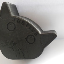 gato caixa bate papo 3d print model - Mito3D