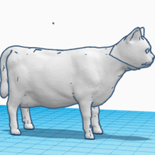 cat cow art funny 3d print model - Mito3D