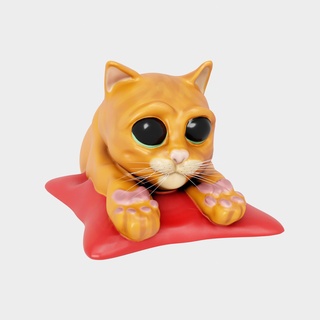 gato fofa pequeno animal 3d print model - Mito3D