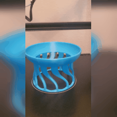 kedi tabak yetiştirici Gıda hayvanlar kaldırıcı Yavru 3d print model - Mito3D