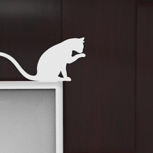 chat porte la maison animal le concepteur cat 3d print model - Mito3D