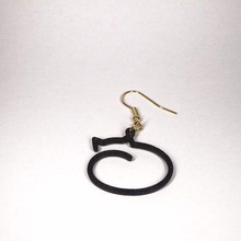 cat earrings stl-file jewelry dears beautiful shiny mode style 3d print model - Mito3D