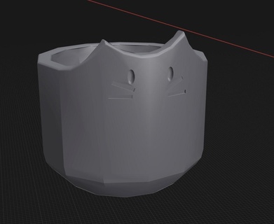 kedi Yumurta Kulp destek eggholder tencere 3d print model - Mito3D