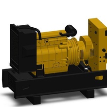 gatto electric diesel generator 3d print model - Mito3D