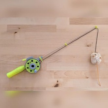 cat fishing rod toy various cats toys diy project projects fun pets pet 3d print model - Mito3D