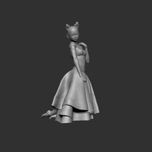 cat girl woman model 3d print model - Mito3D