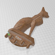 cat key holder 3d print model - Mito3D