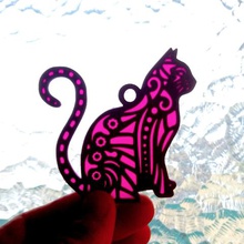 del gatto anello per chiavi vari 3dlittle jack keychain i portachiavi chiave a catena formato stencil 3d print model - Mito3D
