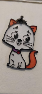 cat keychain cute animals 3d print model - Mito3D