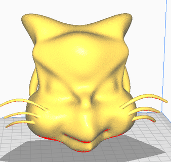 gato mascarar arte 3d print model - Mito3D