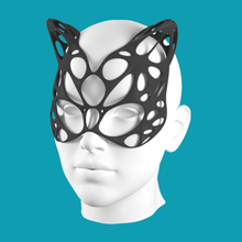 gato de máscara v2 a moda animais catlove cat 3d print model - Mito3D