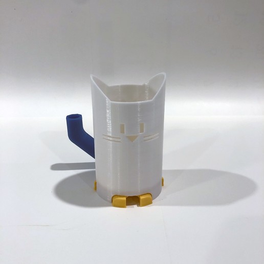 Katze Stifthalter gadget 3D print model - Mito3D