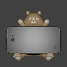cat phone various ender tom feline animal mascot home desk iphone sitting 3d print model - Mito3D
