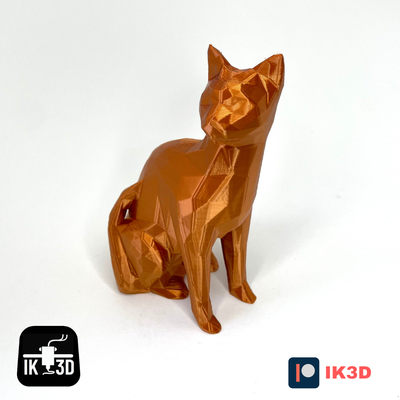 gatto poli figurina fioriera bundle animale pentola pianta gattino arredamento casa decorazione statua drenaggio 3d print model - Mito3D