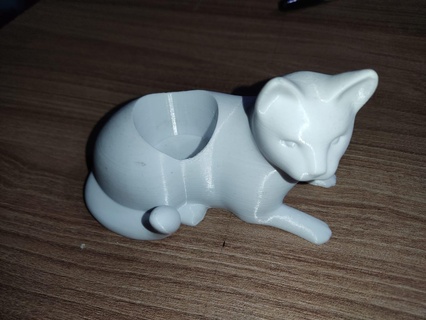 gatto pentola pentole animali domestici gatti cane impianti fiori 3d print model - Mito3D